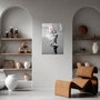 Wallity Cuadro Decorativo de Vidrio Templado Banksy 45 x 65 cm